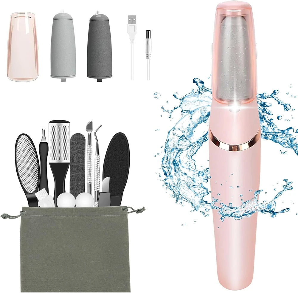 SOLEVA™ 12-in-1 Electric Foot Care Kit