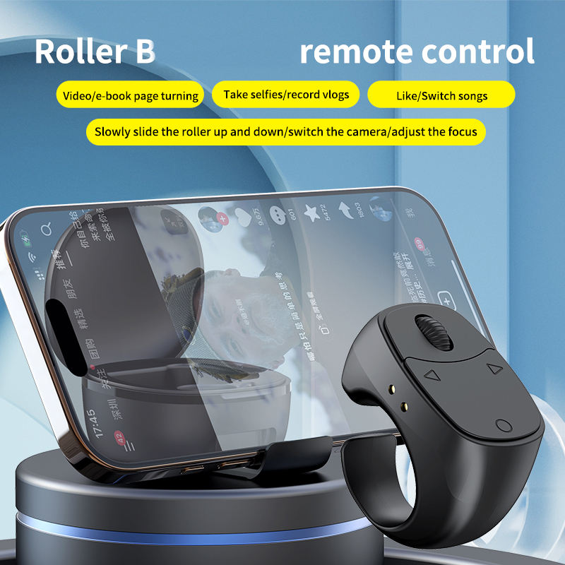 SOLEVA™ Bluetooth Scroll Ring