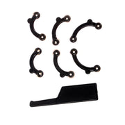 10pc/set Beauty Nose Clip Corrector Massage Tool Nose Up Lifting Shaping Clip Clipper Shaper Bridge Straightening No Pain 3 Size